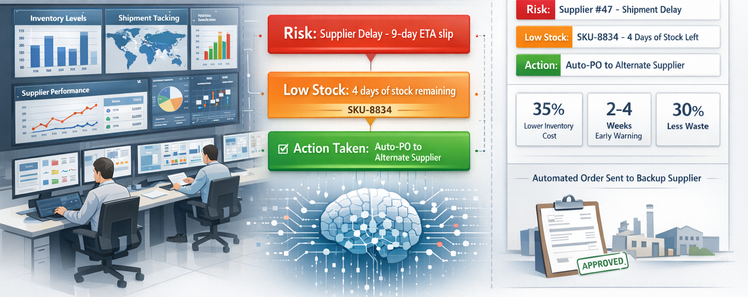 Supply Chain Risk Intelligence - Predictive Analytics